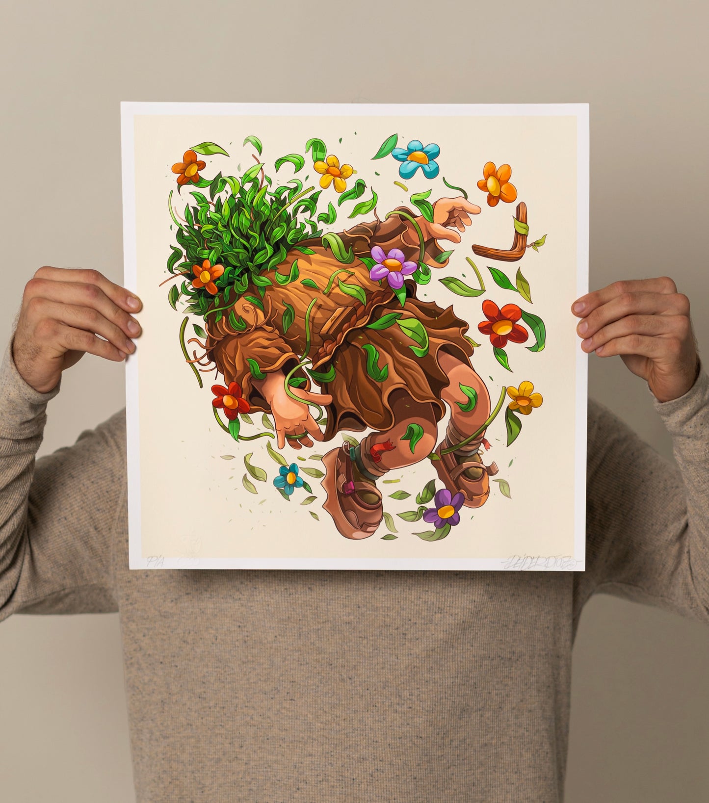 "The reblooming of the Wild Forester" Print