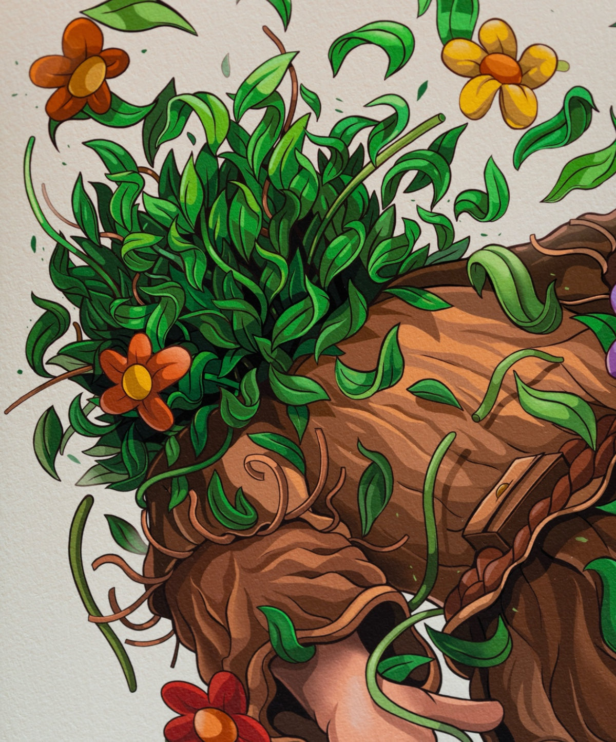 "The reblooming of the Wild Forester" Print