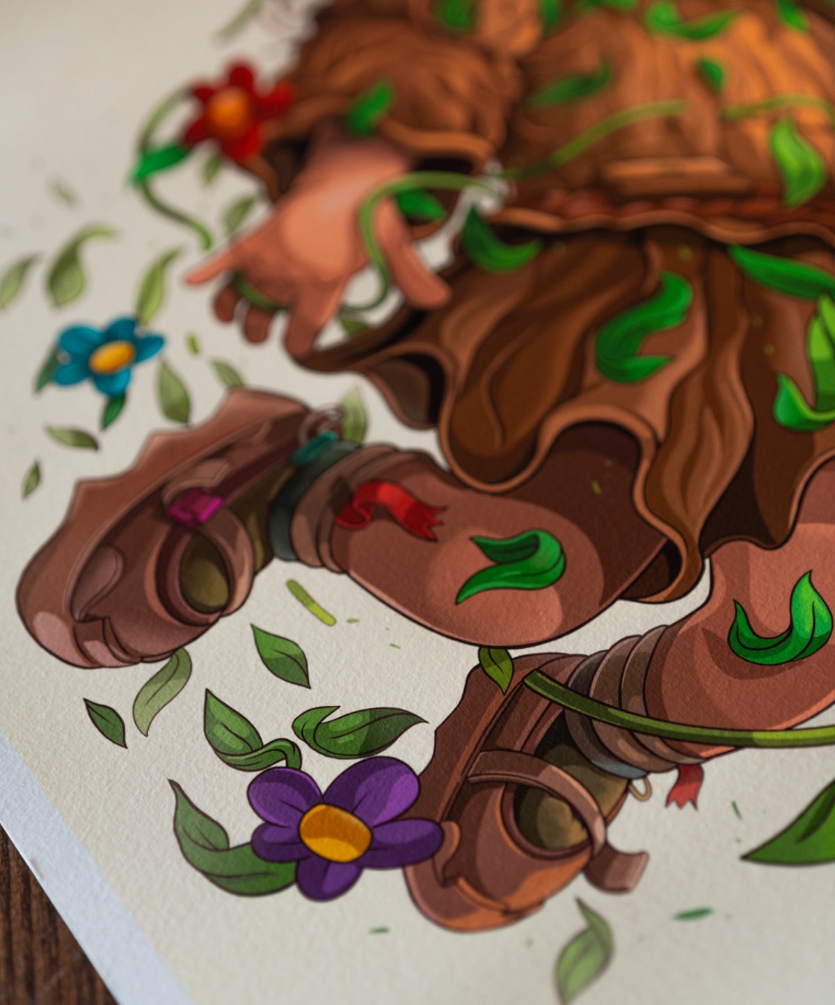 "The reblooming of the Wild Forester" Print